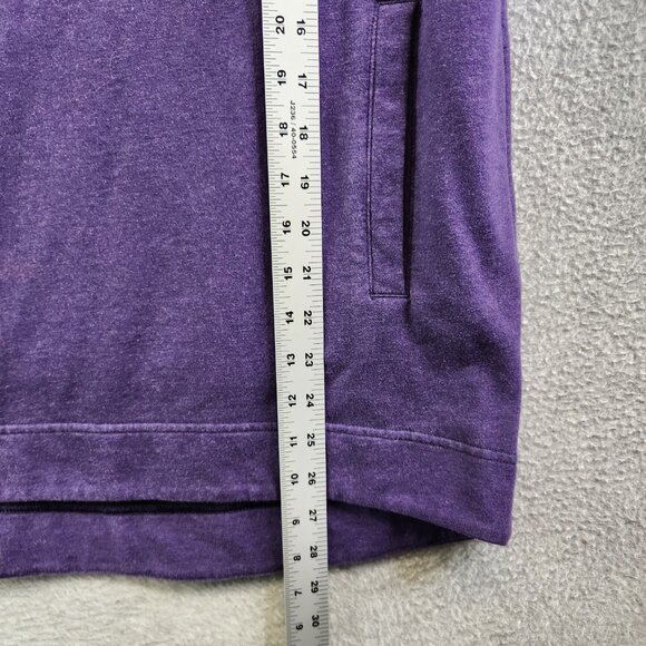 Lululemon Hoodie Womens 6 Purple Pullover Sweatshirt Cowl Neck Athletic Lounge - Picture 12 of 14